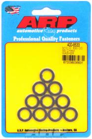 ARP Metric Washer Kit,  Stainless Steel,  M10 x .630 x 1.9mm (.075Ë) (ID x OD x Thickness) (Chamfer: Yes)